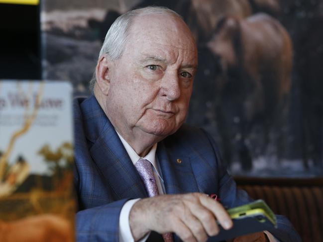 Alan Jones will speak at the public release of THINGS WE LOVE , A Collection of Recipes and Stories from the Hancock and Kidman Pastoral Properties to raise funds for drought victims at 11am on Monday 17th June at ManjitÕs at the Wharf restaurant, 49 Lime St.King St Wharf, Sydney. Alan Jones attended with Aussie bush poet Marry Hartin and David Larkin, who works for Gina Rinehart.