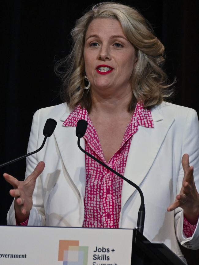 Cyber Security Minister Clare O’Neil. Picture: Martin Ollman