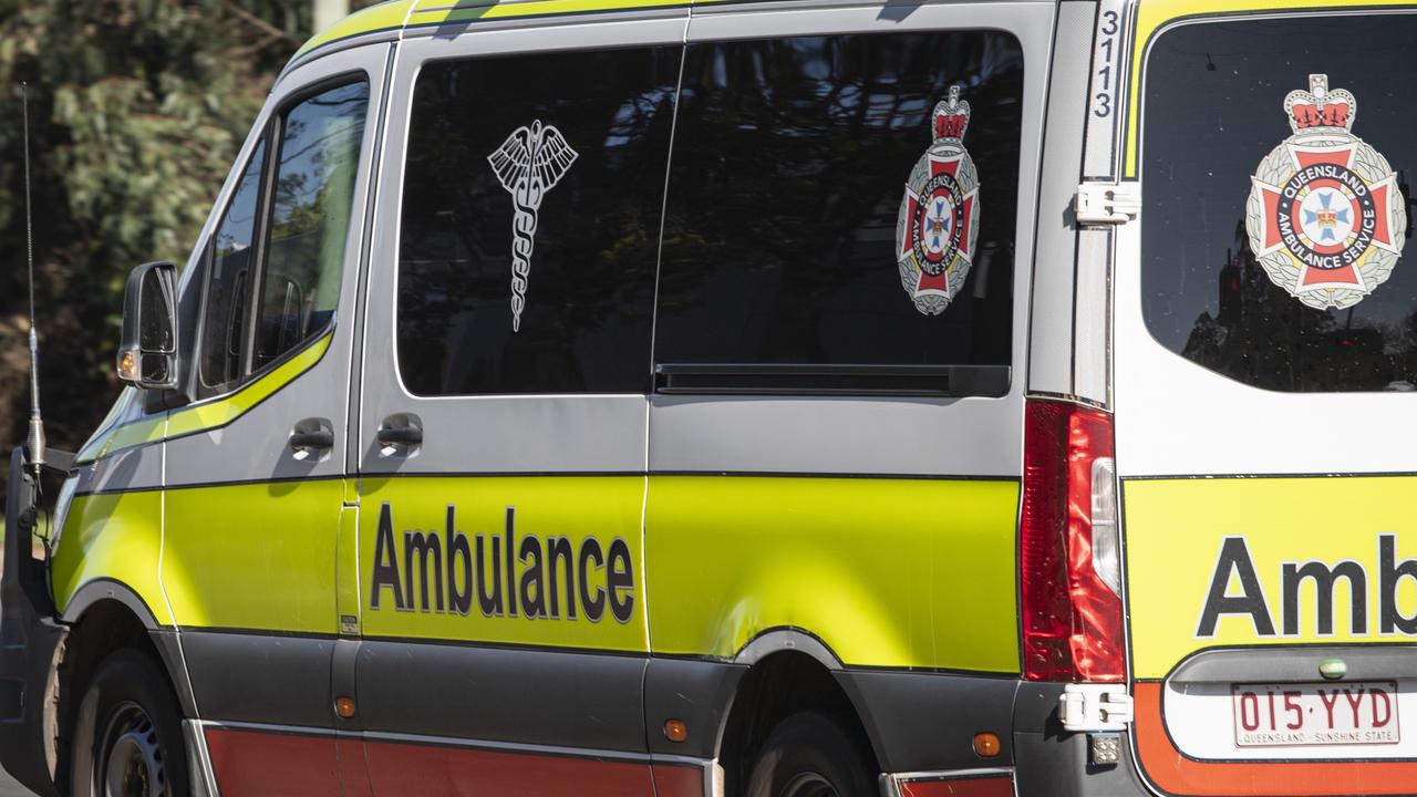 Generic ambulance, QAS, Queensland Ambulance Service, emergency services, Thursday, August 29, 2024. Picture: Kevin Farmer