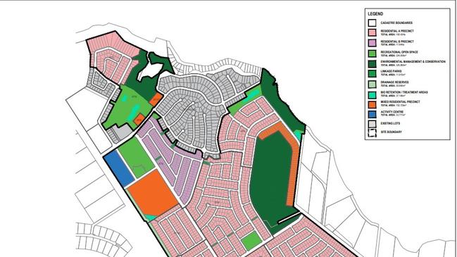 The Whitsunday Paradise estate will house up to 5000 people. Picture: Supplied