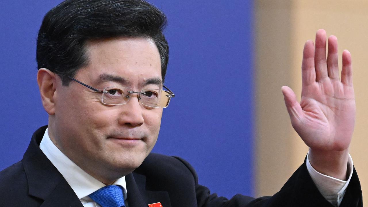 Qin Gang has been sacked as China’s foreign minister. (Photo by NOEL CELIS / AFP)