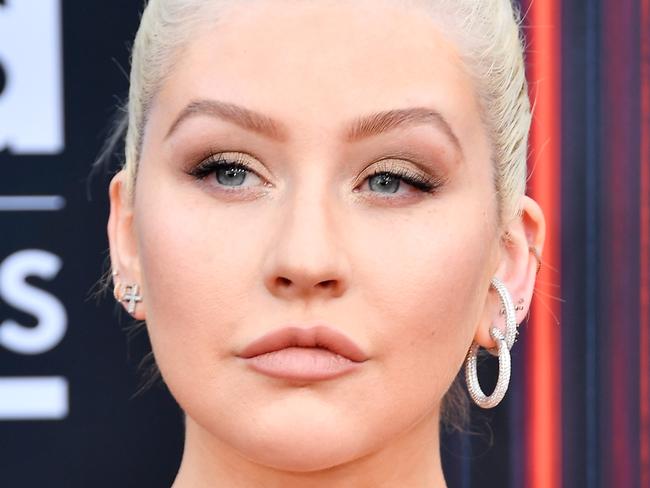 LAS VEGAS, NV - MAY 20:  Recording artist Christina Aguilera attends the 2018 Billboard Music Awards at MGM Grand Garden Arena on May 20, 2018 in Las Vegas, Nevada.  (Photo by Frazer Harrison/Getty Images)