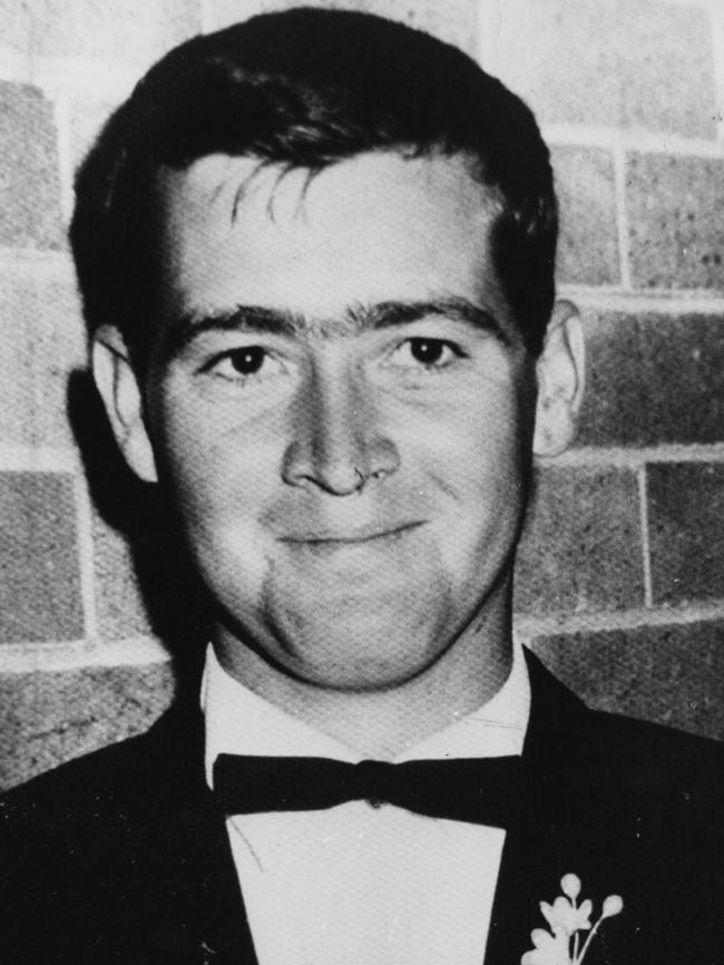 Ray Hill was shot dead along with his girlfriend in 1970. Picture: Supplied