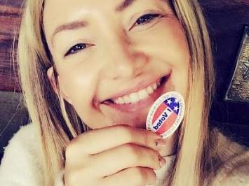 2016 US Election via social media ... Kate Hudson, 