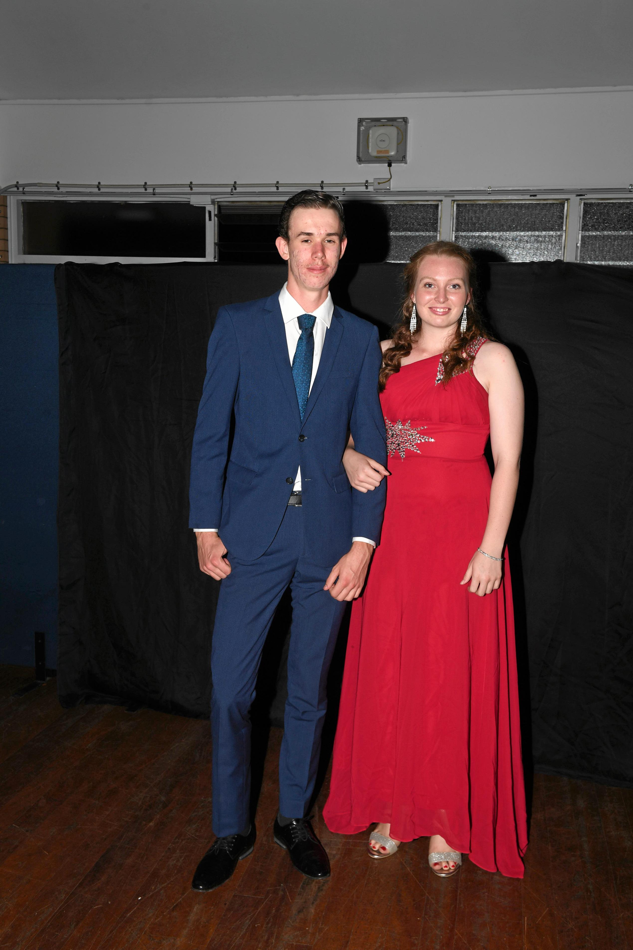 Gympie Show Ball - Joel Sheehan and Alinta Herrington. Picture: Troy Jegers