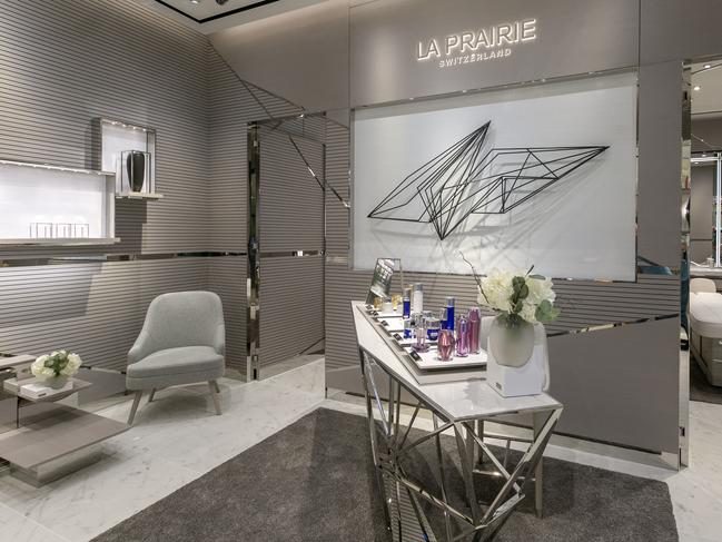 LA PRAIRIE launches the ultimate pre-flight experience. Picture: Janos Jersch