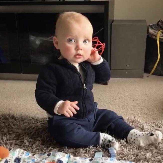 28/07/2019 - Harvey Lisson. The look of innocence. Picture: Laraine Dunn