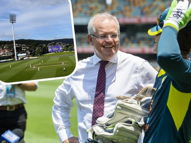 ‘I’m in the Tassie camp’: PM backs Hobart’s Ashes bid