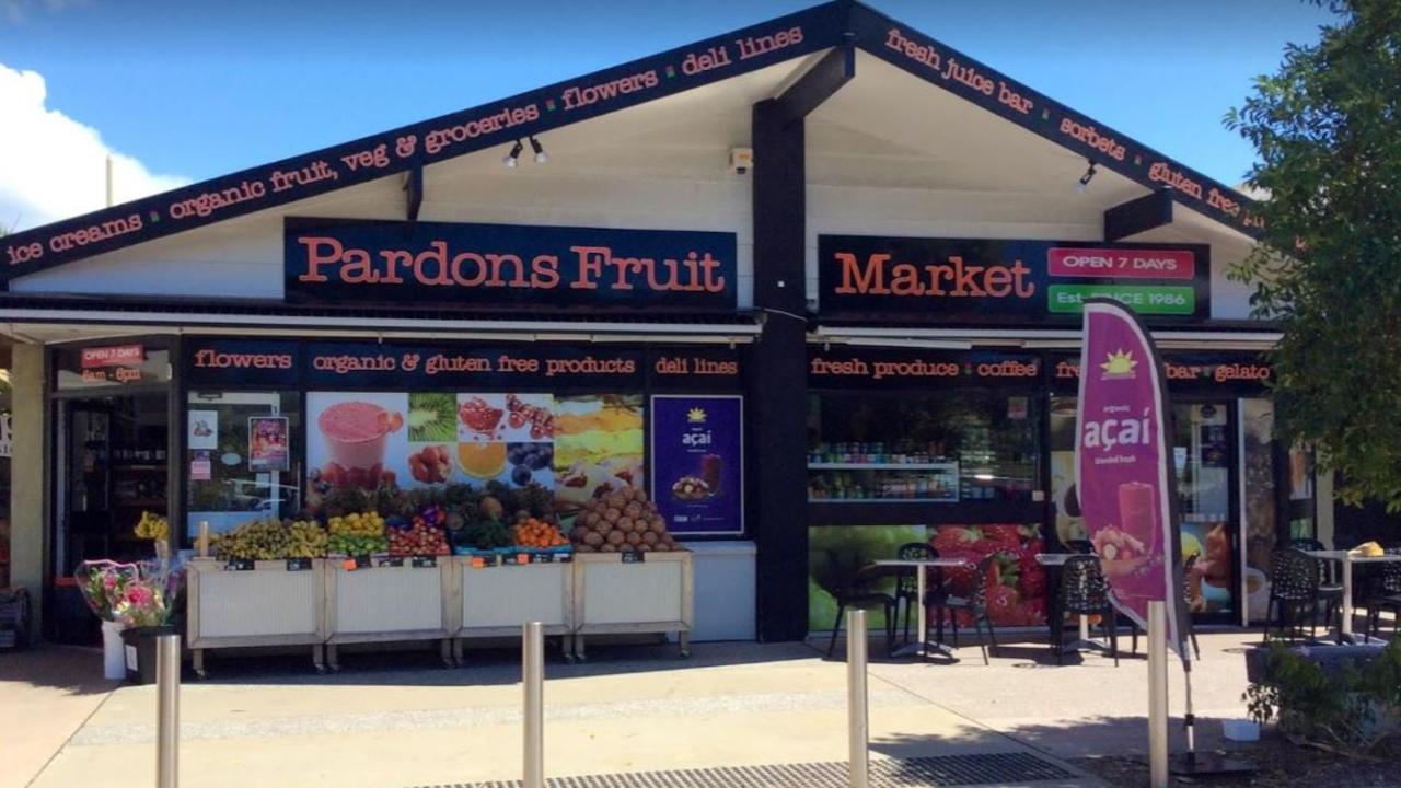 Pardons Fruit Market.