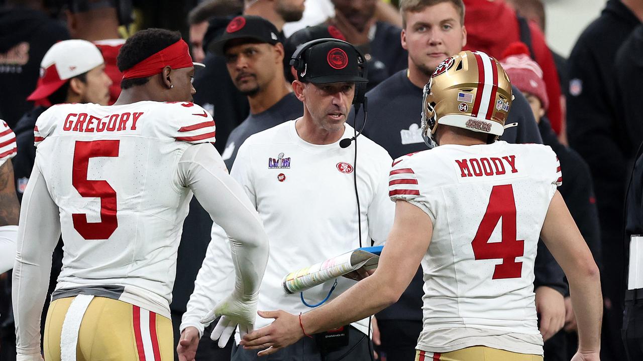 49ers players didn’t know the rules of overtime in Super Bowls. Photo: Steph Chambers/Getty Images/AFP.