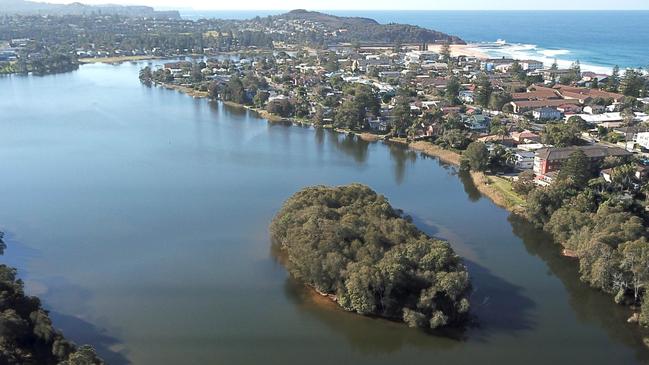 The eastern end of Narrabeen Lagoon in June last year. Picture: Supplied