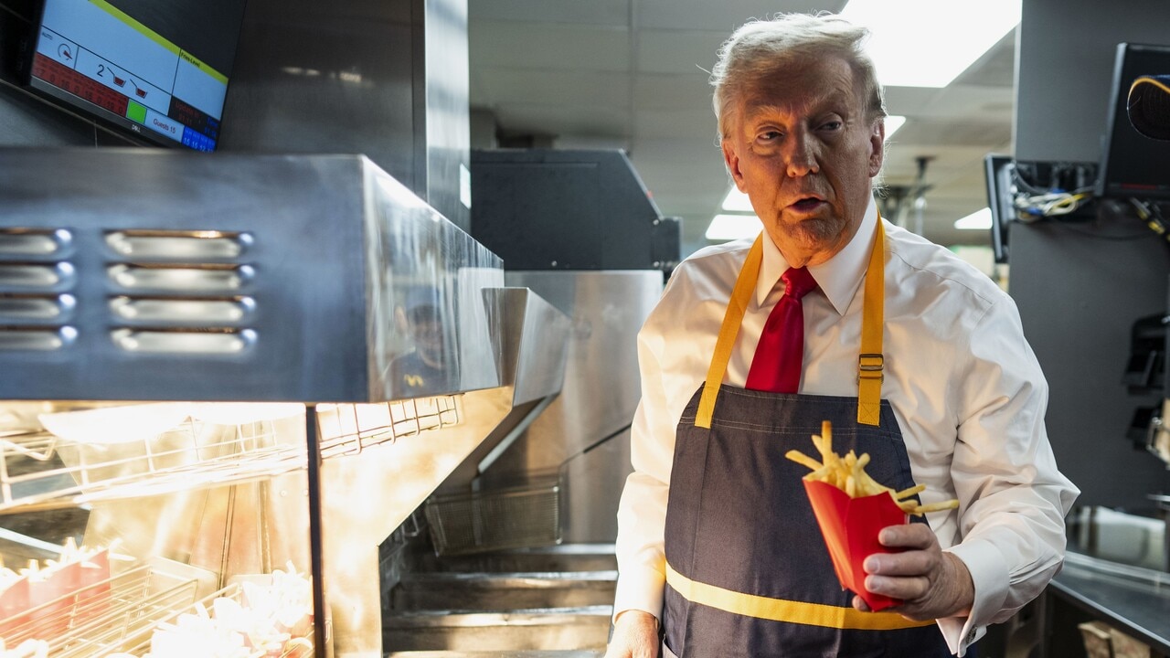 ‘One of the best’: Donald Trump’s McDonald’s appearance lauded