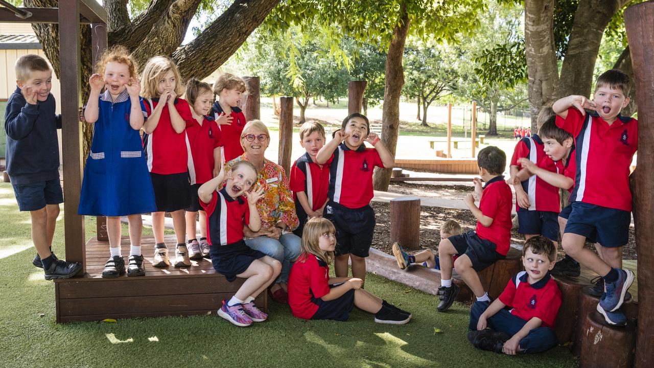 My First Year 2023: Rangeville State School Prep students of Prep/1TG, Friday, February 24, 2023. Picture: Kevin Farmer