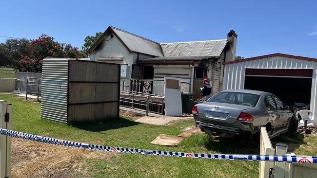 Police are investigating after a 20-year-old man Rieley Bell died in house fire near the intersection of Pratten and William streets in Warwick, on January 6, 2025.