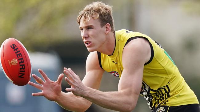 Tom Lynch finished last season with a flourish to spearhead Richmond’s premiership.