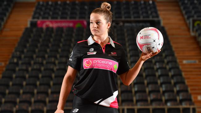 Maisie Nankivell has been promoted to the Adelaide Thunderbirds’ side to face Collingwood. Picture: Keryn Stevens/AAP