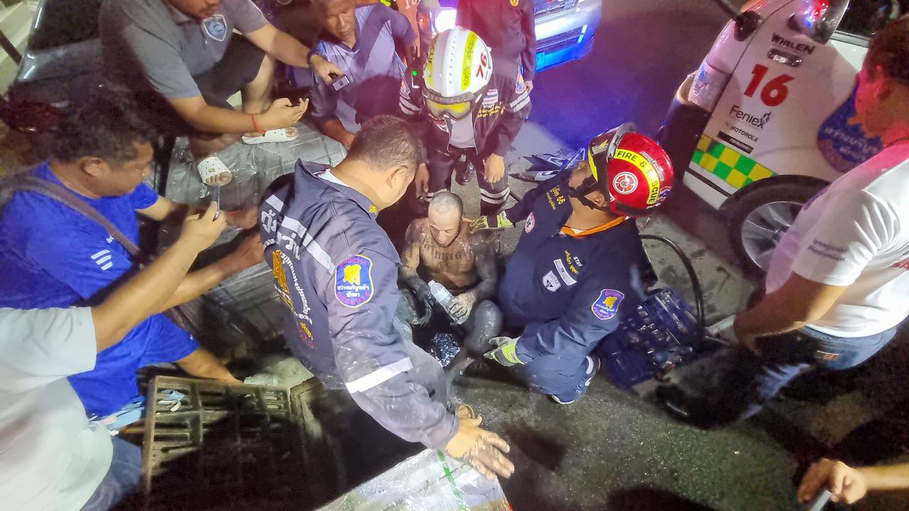 US tourist rescued after getting lost in underground sewer in Thailand ...