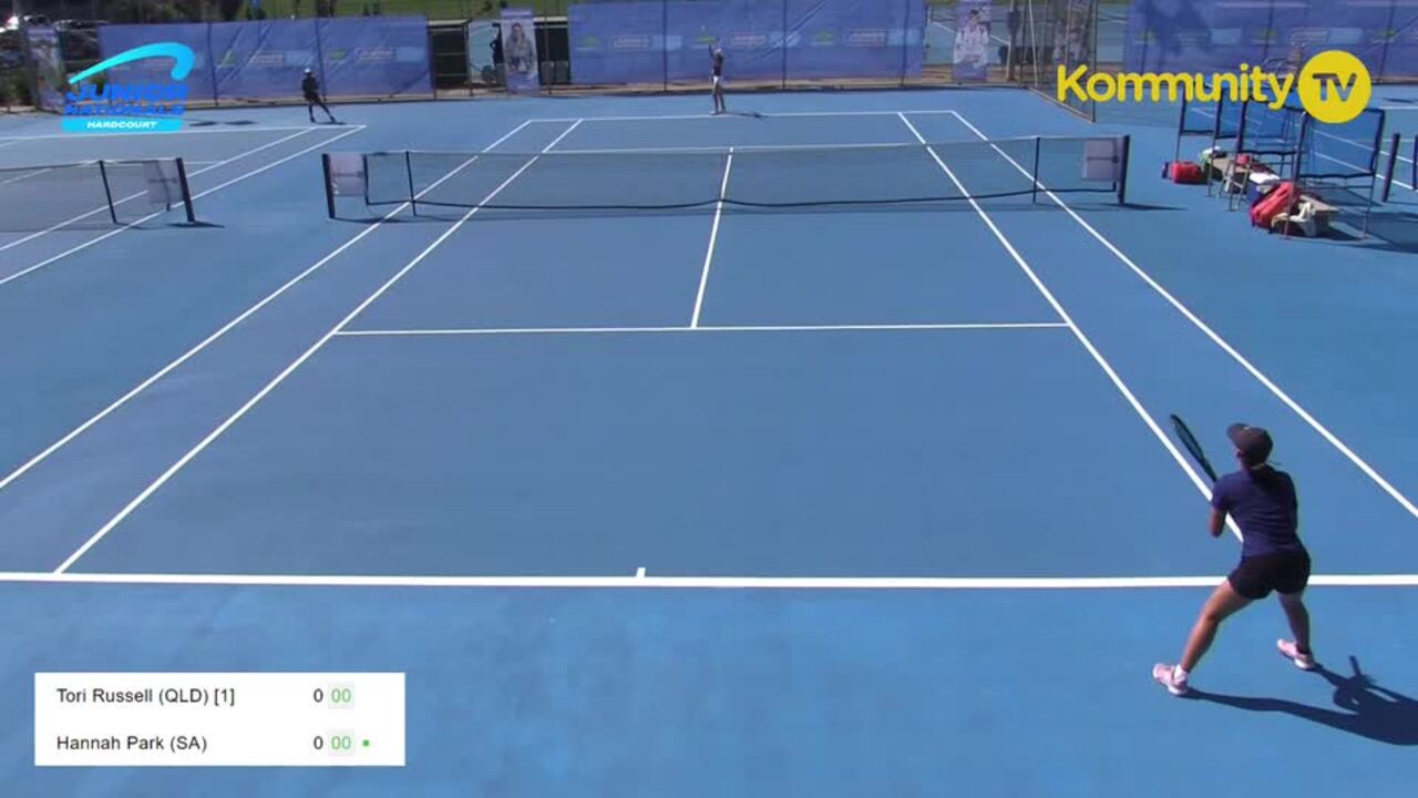 Replay: Tori Russell v Hannah Park - 2024 Australian Junior Hardcourt Championships Day 1