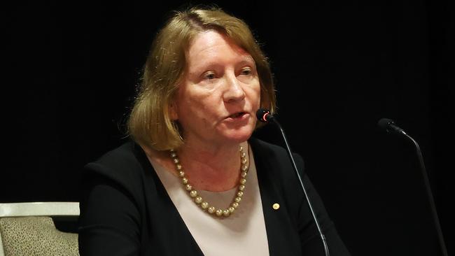 Former chief justice Catherine Holmes