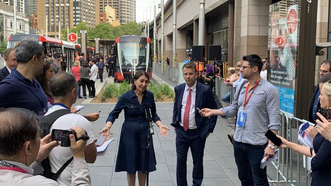 Andrew Constance said the old trams should never been taken out. Picture Tim Hunter