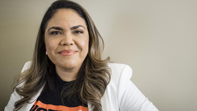 The No campaign is designed to generate anxiety, writes Chris Kenny. Pictured: prominent No campaigner and Coalition Senator Jacinta Nampijinpa Price. Picture: Kevin Farmer