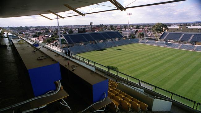 Hindmarsh Stadium during the Olympic Games soccer tournament in 2000.