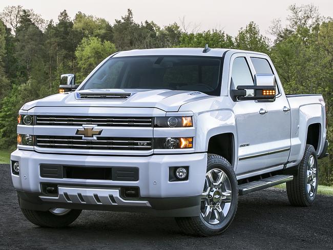 Chevrolet Silverado pick-up (2017 model shown). Picture: Supplied