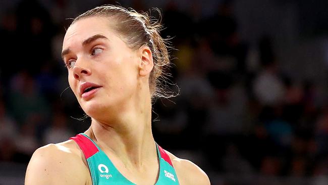 Kiera Austin of the Vixens has been ruled out of the preliminary final against Giants due to Covid-19. (Photo by Kelly Defina/Getty Images)