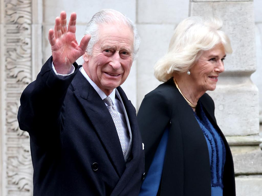 Last week, King Charles left a London hospital with Queen Camilla after receiving treatment for an enlarged prostate. Picture: Getty Images