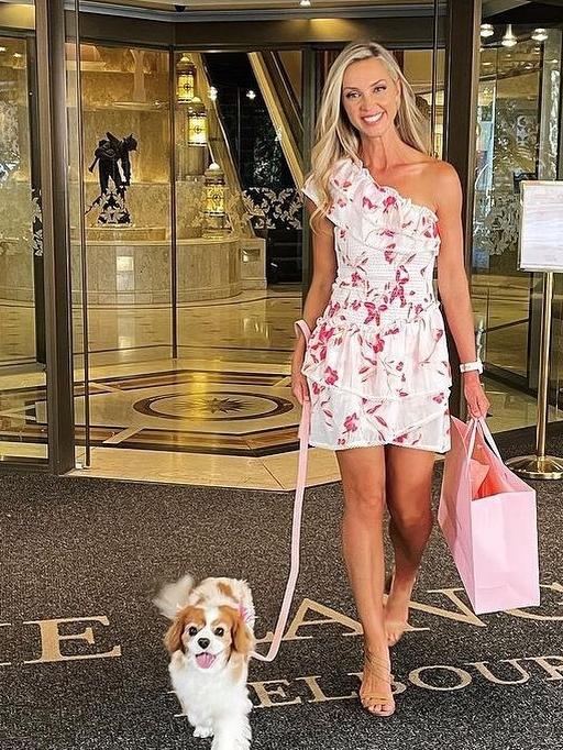 The Langham ambassador Brodie Harper with her pooch