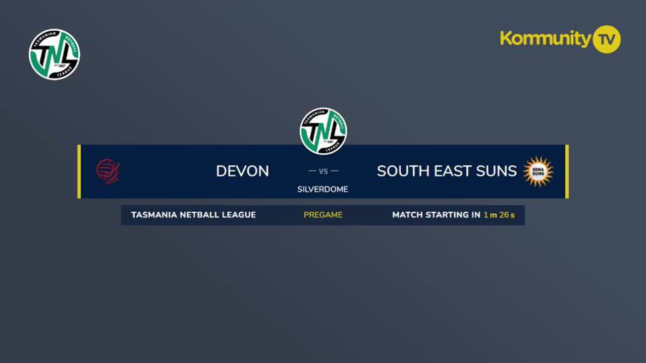 Replay: Devon v South East Suns (19 & U) — 2025 Tasmanian Netball League Round 2