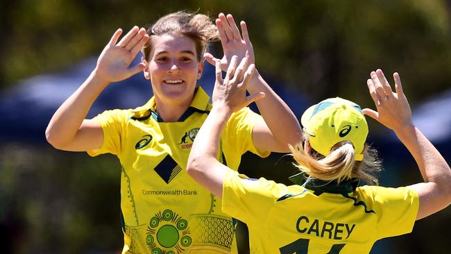 Annabel Sutherland has emerged as one of Australian cricket’s rising stars.