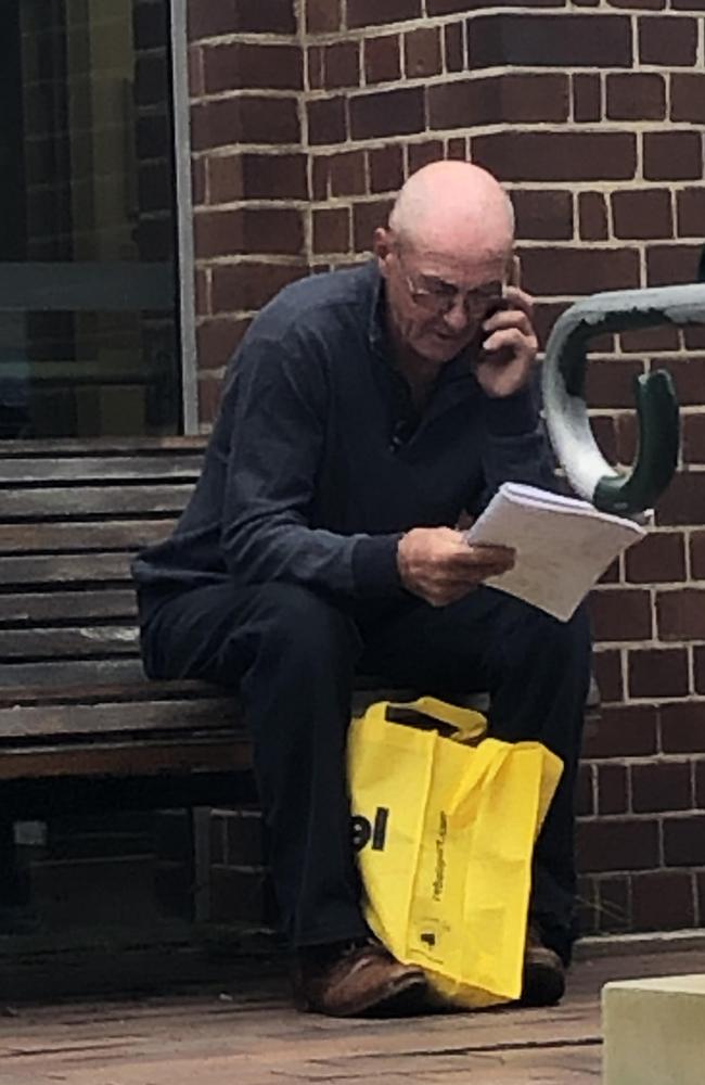 John Alexander Prosser has received 11 driving suspensions in his 30 years of driving. Outside Manly Courthouse on Wednesday, March 3, 2020 Picture: Jim O'Rourke