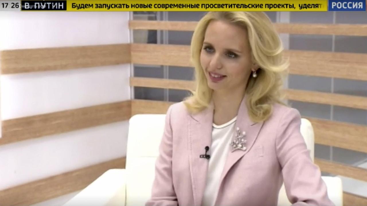 Glamorous Dr Maria Vorontsova, 36, born when the Russian president was a KGB spy, is an expert in rare genetic diseases in children. Picture: East2West news