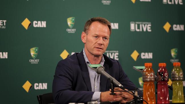 Cricket Australia high performance manager Pat Howard has issued a final warning to players. Picture: Luke Bowden