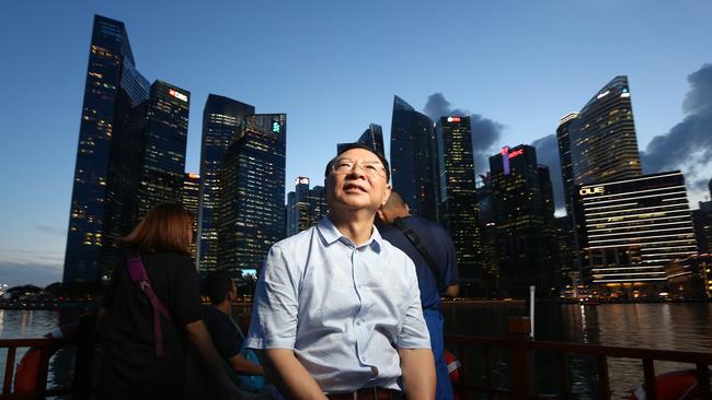 Tian Fu Clan leader Tony Du Zhiquiang at home in Singapore.