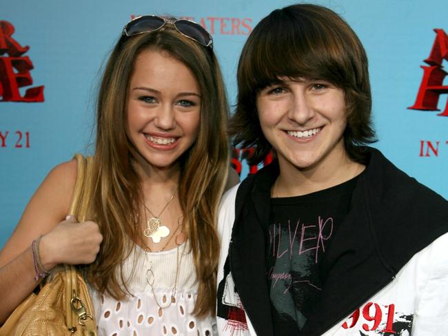 Musso starred alongside Miley Cyrus on <i>Hannah Montana</i> for five years. Picture: Michael Buckner/Getty Images