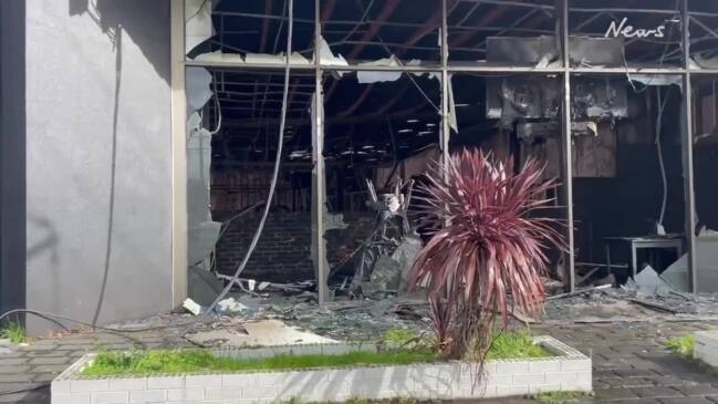 Fighters Xpress Gym at Dandenong has been set on fire overnight