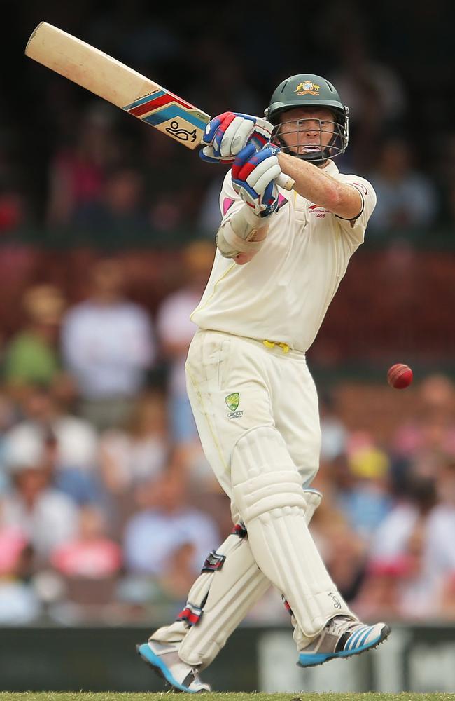 Chris Rogers scored six consecutive 50s against India.