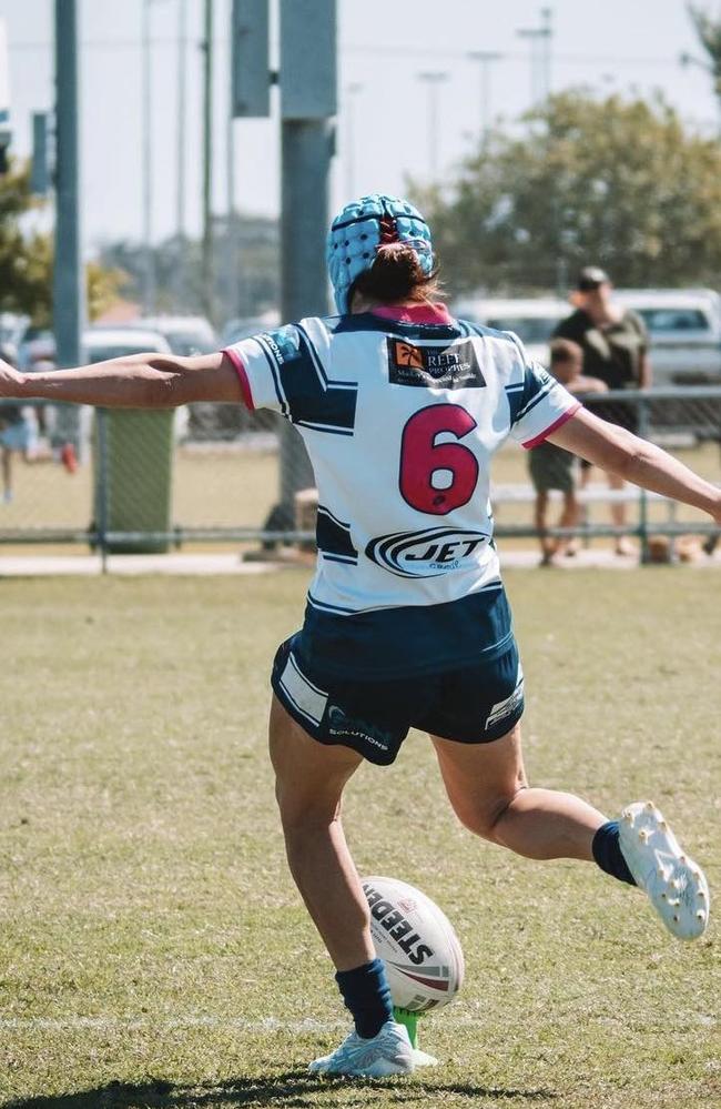 Queensland Under 19's squad member Kayla Shepherd.