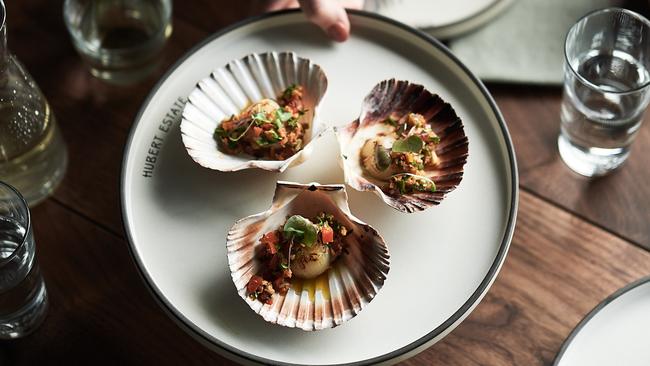 Have the water ready — the spicy n’duja scallops will jump-start your tastebuds.