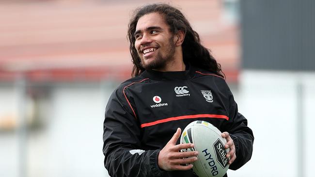 Isaiah Papali'i took the field in the following game for the Warriors. (Photo by Fiona Goodall/Getty Images)