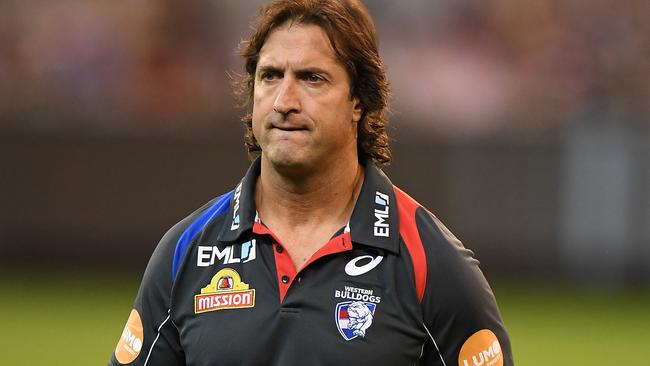 Western Bulldogs coach Luke Beveridge.