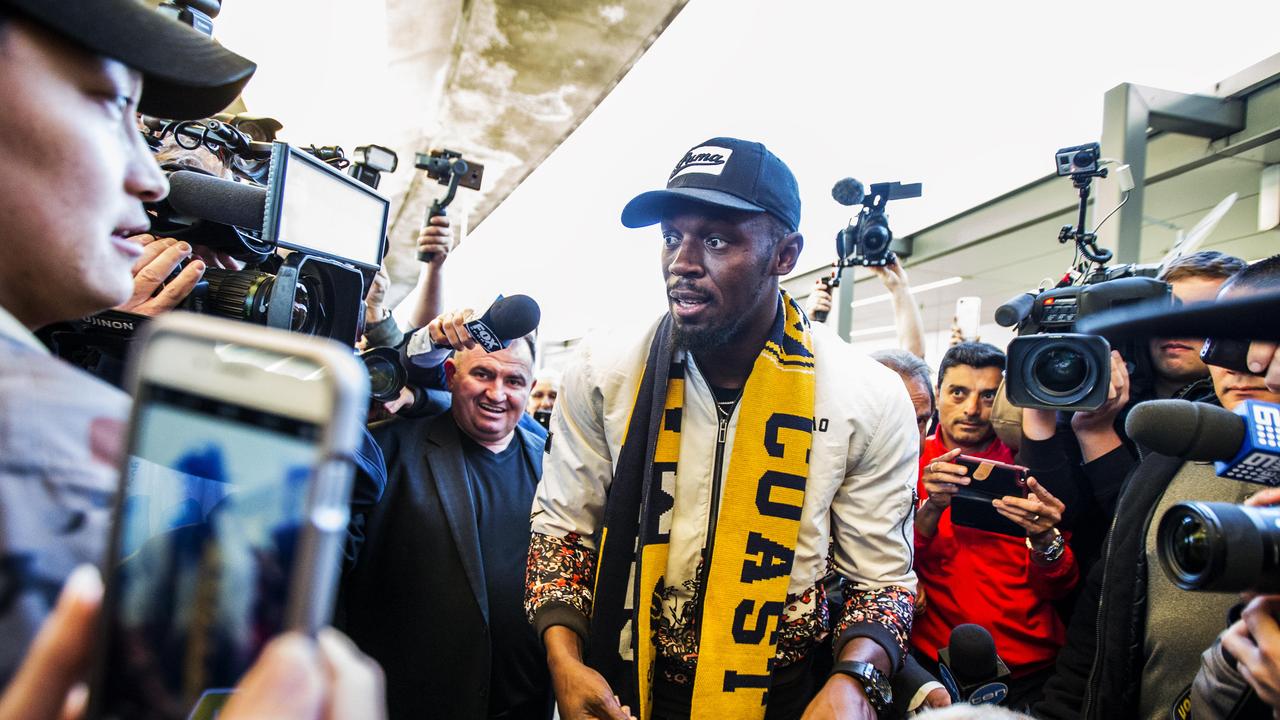 Fans won’t have to wait too long to get a glimpse of Usain Bolt, the footballer.