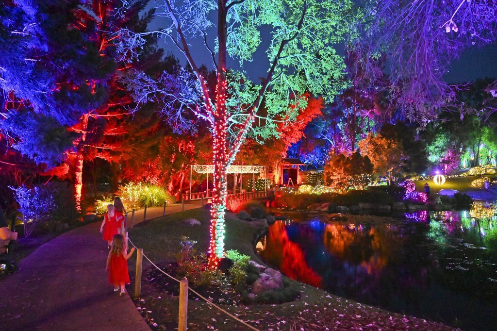 Christmas Wonderland in Nerima Gardens at Queens Park. Picture: Cordell Richardson