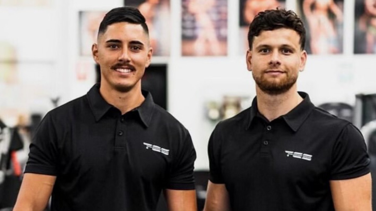 True Exercise Science representatives Christian Cordova and Clayton Karaka. Picture: Supplied.