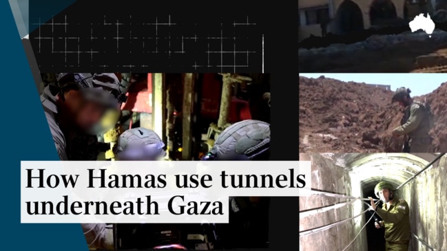 How Hamas use tunnels underneath Gaza