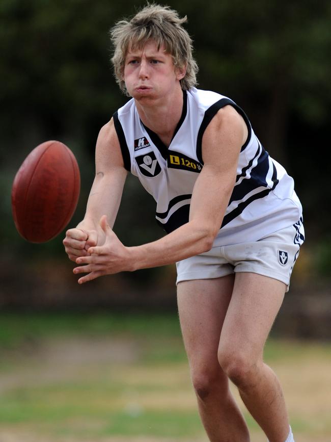 Dylan Grimes in action for the Northern Knights.