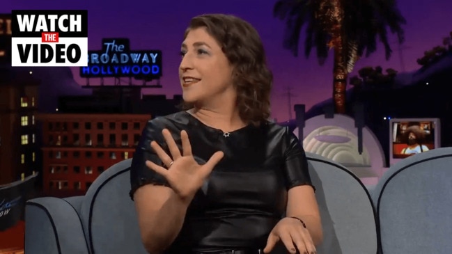 Mayim Bialik reveals why she doesn't like musicals (The Late Late Show with James Corden)