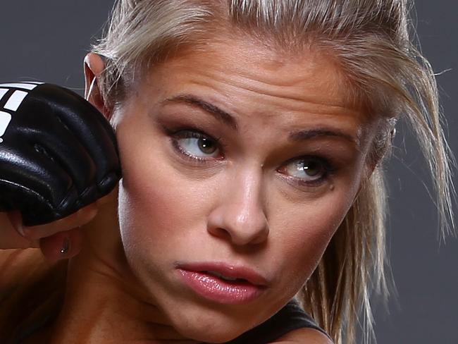 HORSESHOE BAY, TEXAS - NOVEMBER 19: Paige VanZant poses for a portrait during a UFC photo session at the Horseshoe Bay Resort on November 19, 2014 in Horseshoe Bay, Texas. (Photo by Mike Roach/Zuffa LLC/Zuffa LLC via Getty Images)